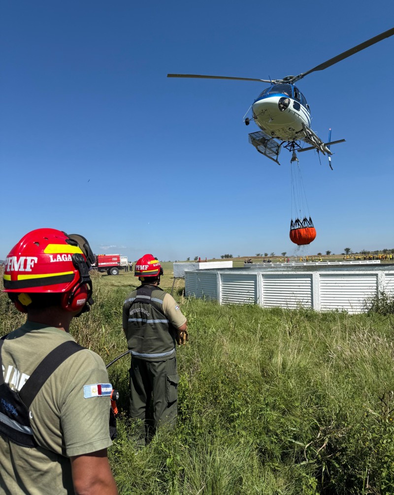 Prevención y lucha contra incendios: Córdoba cuenta con  36 bases aéreas distribuidas estratégicamente en todo el territorio